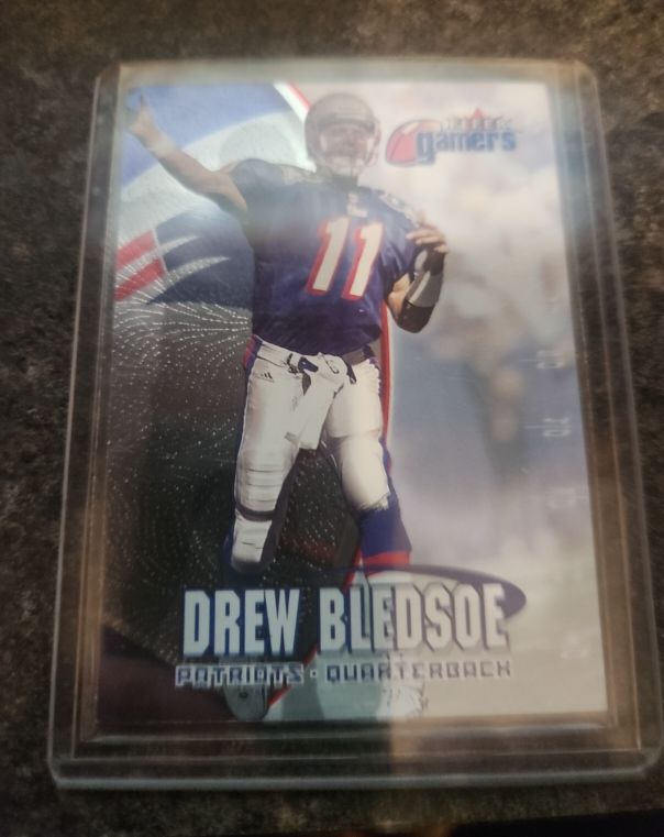 2000 Fleer Gamers #24 Drew Bledsoe — front