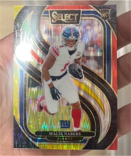 2024 Panini Select Premier Level #116 Malik Nabers — front