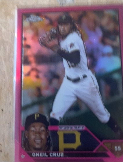 2023 Topps Chrome #15 Oneil Cruz — front