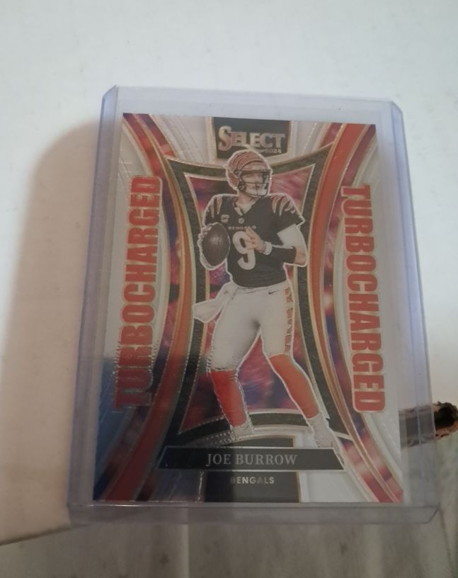 2024 Panini Select #7 Joe Burrow Turbocharged — front