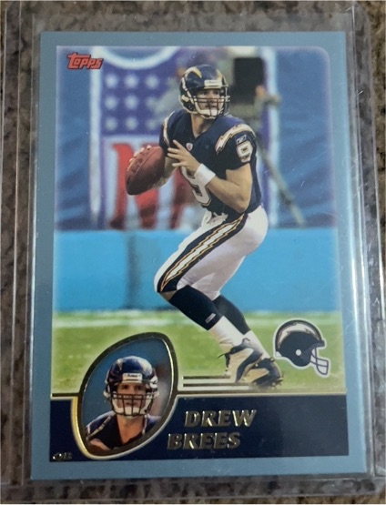 2003 Topps #131 Drew Brees — front
