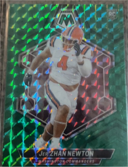 2024 Panini Mosaic #336 Jer'Zhan Newton — front