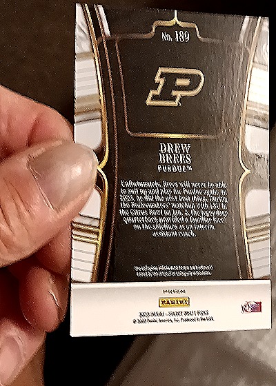 2023 Panini Select Draft Picks #189 Drew Urhans — back