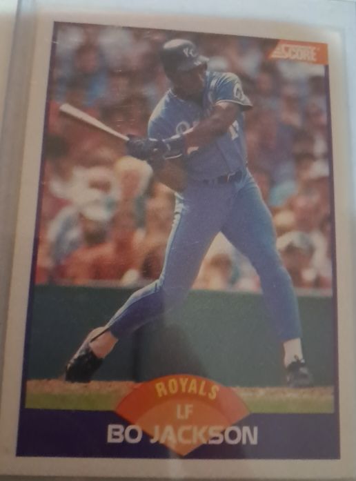 1989 Score #330 Bo Jackson — front
