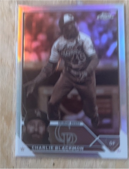 2023 Topps Chrome #128 Charlie Blackmon — front