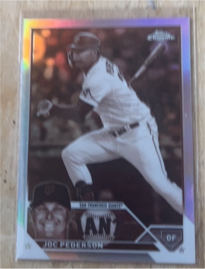 2023 Topps Chrome #31 Joc Pederson Sepia Refractor — front