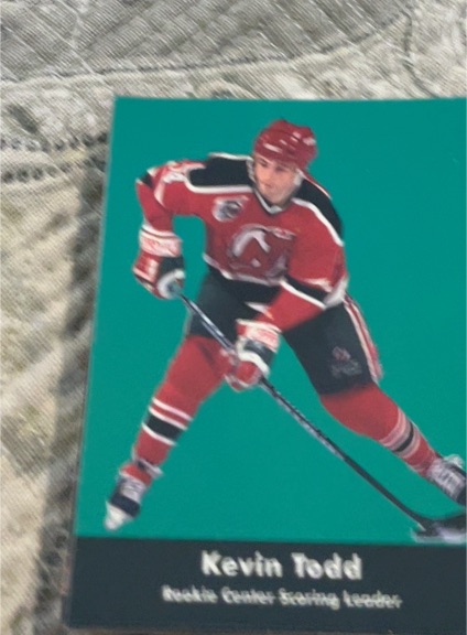 1991-92 Parkhurst #444 Kevin Todd — front