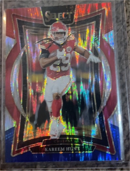 2024 Panini Select #75 Kareem Hunt — front