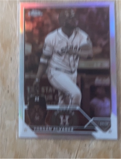 2023 Topps Now #P-1 Yordan Alvarez — front