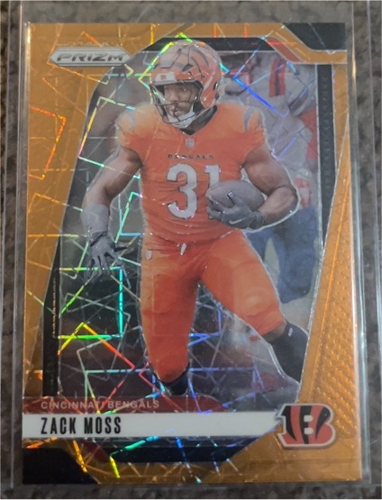 2024 Panini Prizm #56 Zack Moss — front