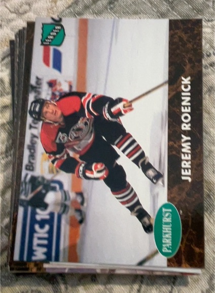 1991-92 Parkhurst #439 Jeremy Roenick — front