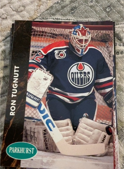 1991-92 Parkhurst #277 Ron Tugnutt — front