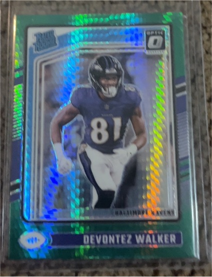 2024 Donruss Optic #228 Devontez Walker — front