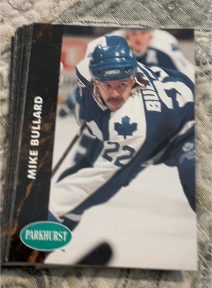 1991-92 Parkhurst #397 Mike Bullard — front