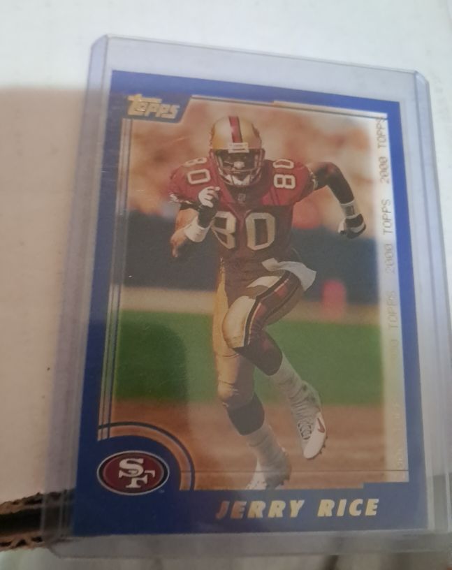 2000 Topps #310 Jerry Rice — front