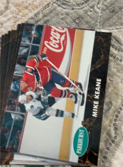 1991-92 Parkhurst #311 Mike Keane — front