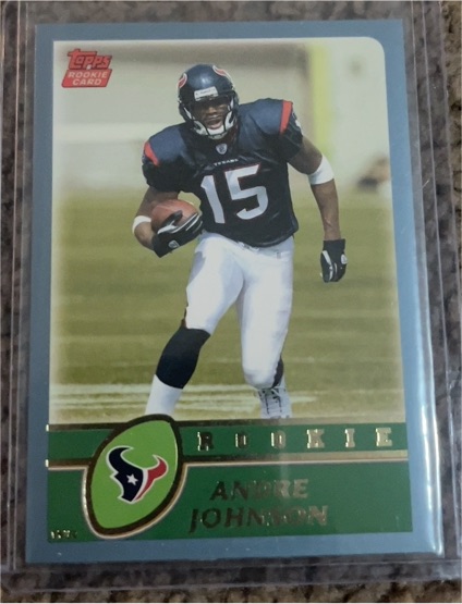 2003 Topps #380 Andre Johnson — front