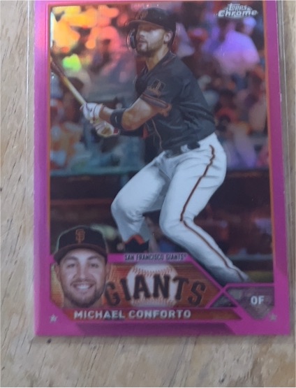 2023 Topps Chrome #219 Michael Conforto — front