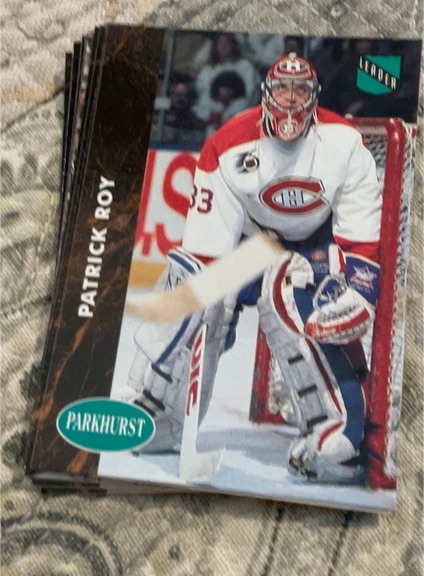 1991-92 Parkhurst #442 Patrick Roy — front