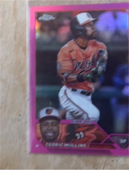 2023 Topps Chrome #68 Cedric Mullins — front