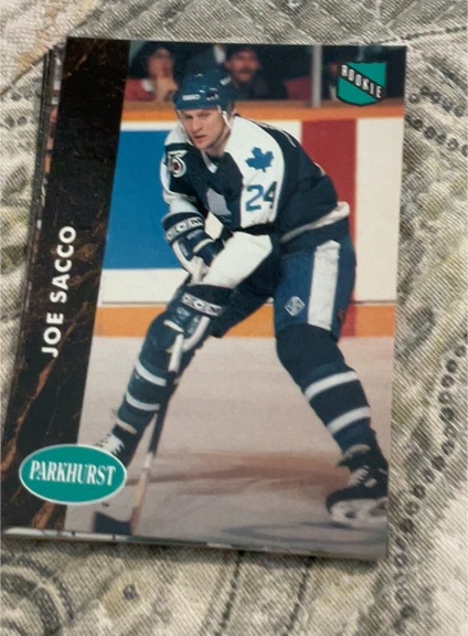 1991-92 Parkhurst #24 Joe Sacco — front