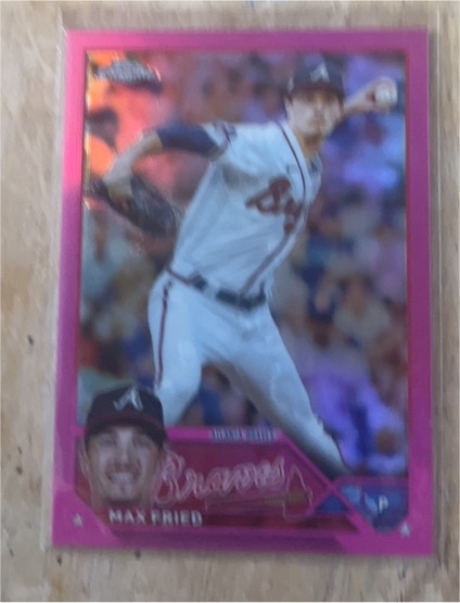2023 Topps Chrome #65 Max Fried — front