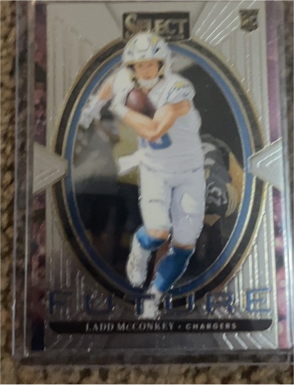 2024 Panini Select #19 Ladd McConkey Rookie Select Future — front