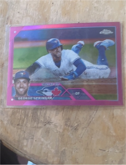 2023 Topps Chrome #134 George Springer — front