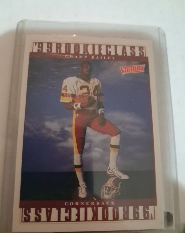 1999 Upper Deck Victory #387 Champ Bailey — front