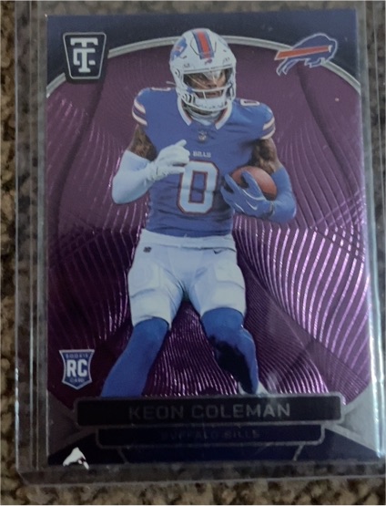 2024 Panini Totally Certified #152 Keon Coleman — front
