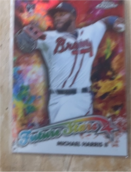 2023 Topps Chrome #FS-20 Michael Harris II Future Stars — front