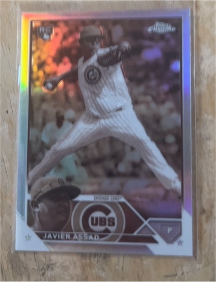 2023 Topps Chrome #76 Javier Assad — front