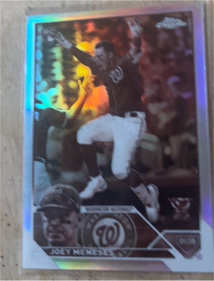 2023 Topps Chrome #60 Joey Meneses — front