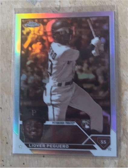2023 Topps Chrome #72 Liover Peguero — front