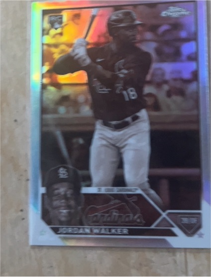 2023 Topps Chrome #209 Jordan Walker — front