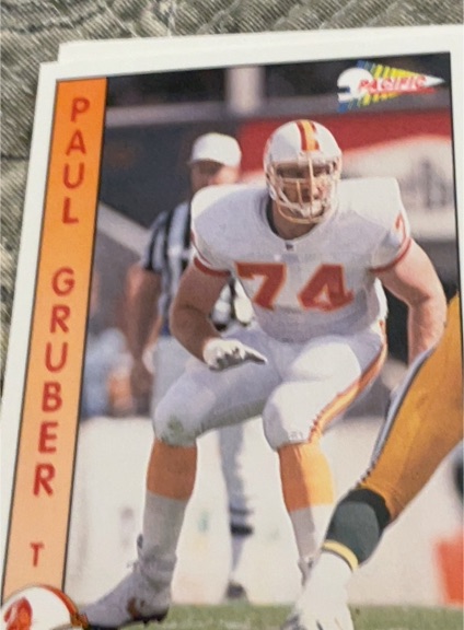 1992 Pacific #307 Paul Gruber — front