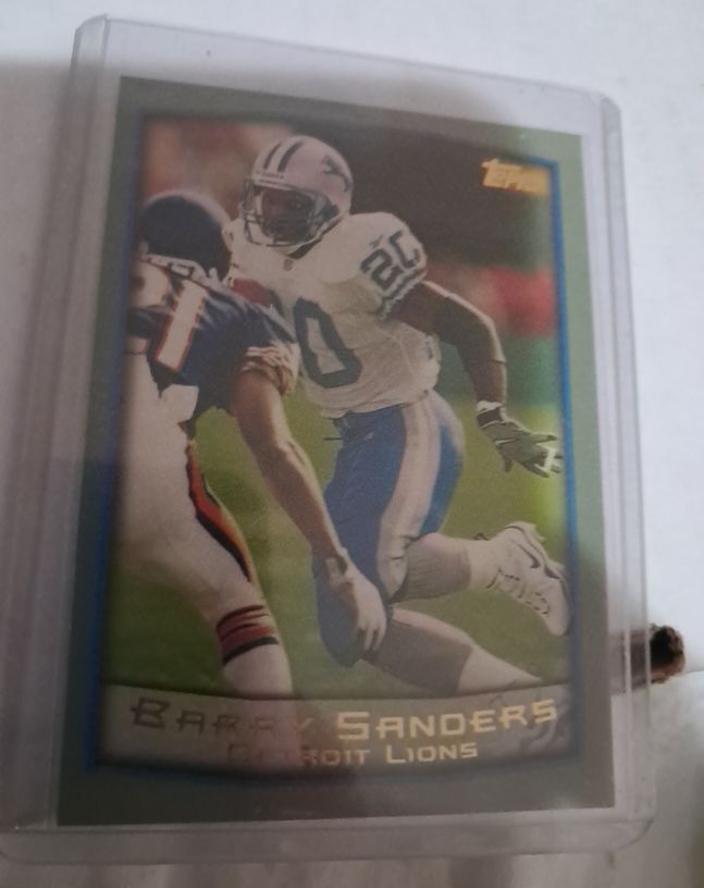 1999 Topps #200 Barry Sanders Detroit Lions — front