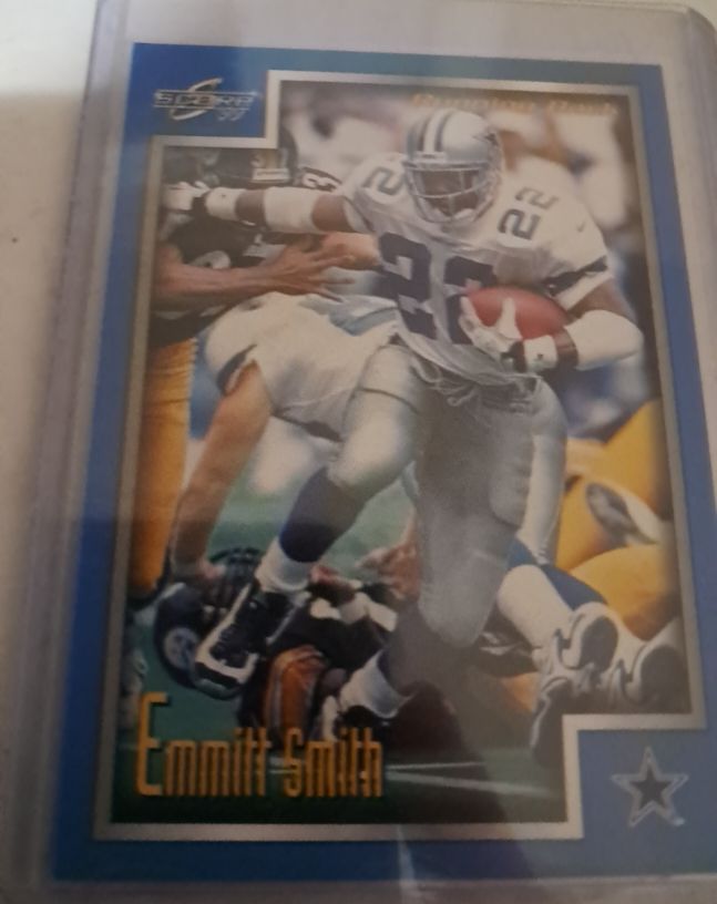 1999 Score #64 Emmitt Smith Dallas Cowboys — front