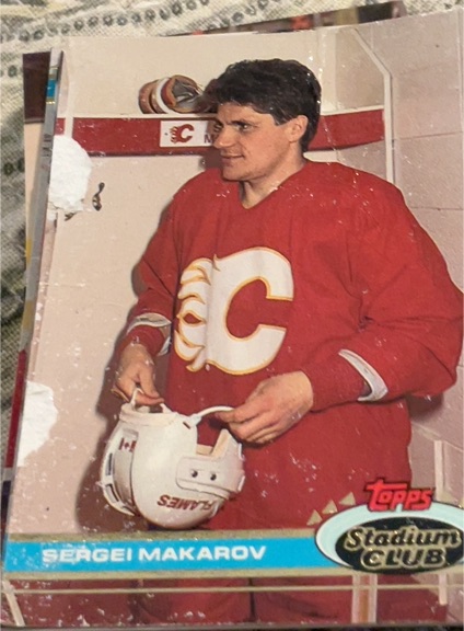 1991-92 Topps Stadium Club #31 Sergei Makarov — front