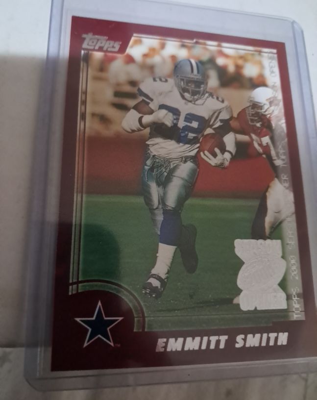 2000 Topps #10 Emmitt Smith — front