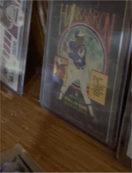1986 Donruss The Rookies Puzzle #NNO Hank Aaron — front