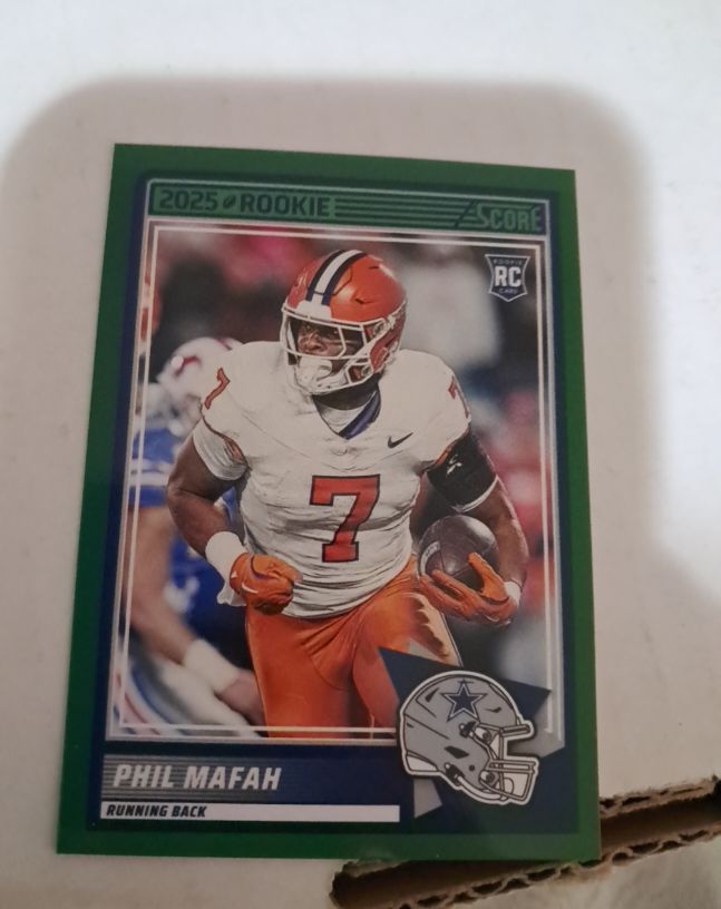 2025 Panini Score #44 Phil Mafah — front