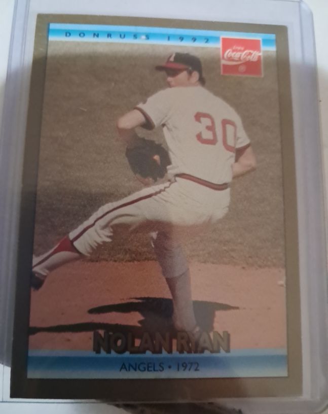 1992 Donruss Coca-Cola #6 Nolan Ryan — front