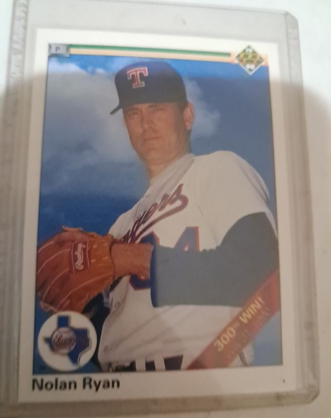 1990 Upper Deck #734 Nolan Ryan — front