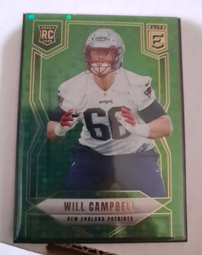 2025 Donruss Elite #126 Will Campbell Rookie — front