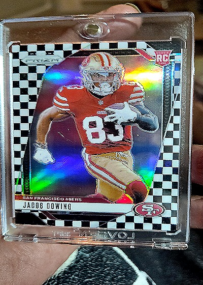 2024 Panini Prizm #335 Jacob Cowing — front