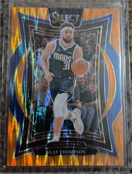 2024-25 Panini Select #38 Klay Thompson — front