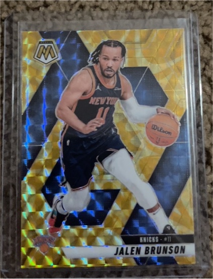 2024-25 Panini Mosaic #176 Jalen Brunson — front