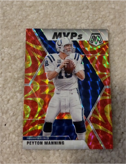 2020 Panini Mosaic #299 Peyton Manning MVPs — front
