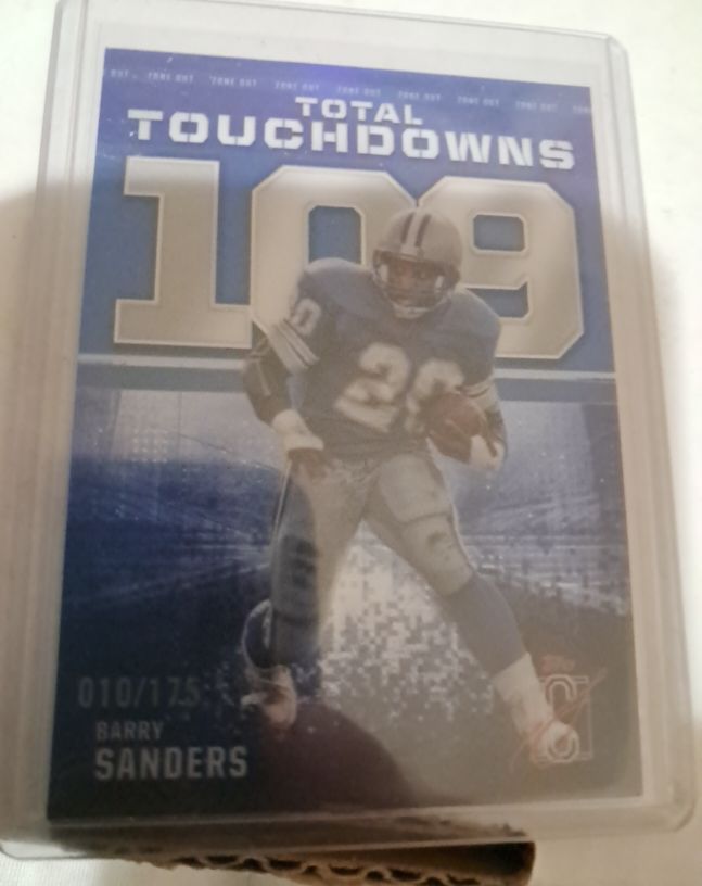 2024 Topps Signature Class #ZO-13 Barry Sanders — front
